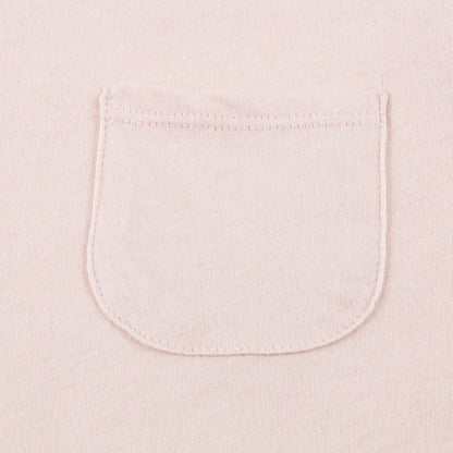 Girls Blush Pink Cotton Jersey T-shirt