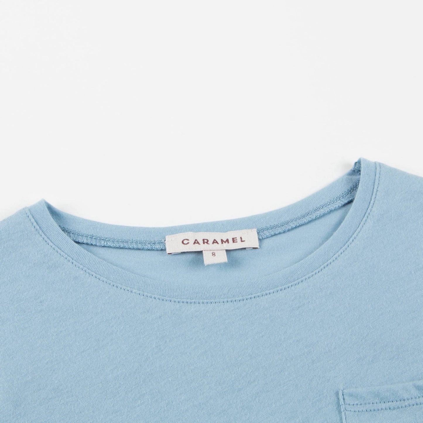 Boys & Girls Cornflower  Cotton  Jersey  T-shirt