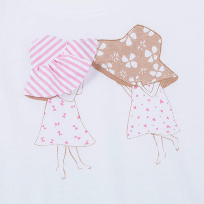 Baby Girls White T-shirt