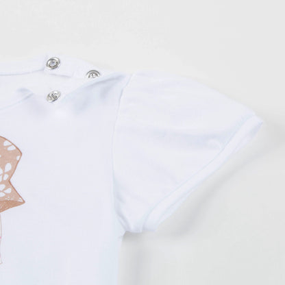 Baby Girls White T-shirt