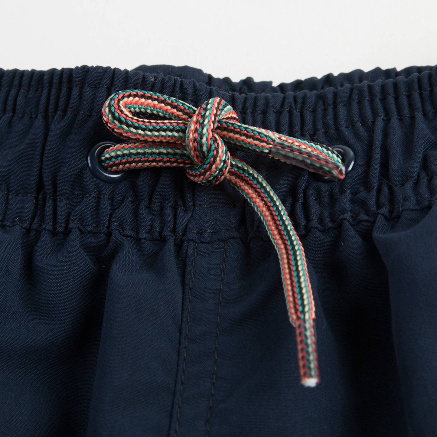 Boys Navy Blue Cotton Shorts