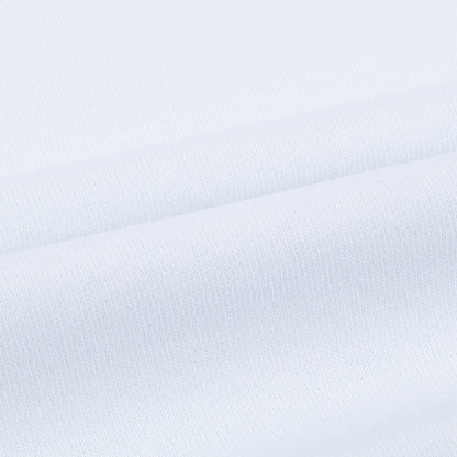 Boys White Cotton Sweatshirt