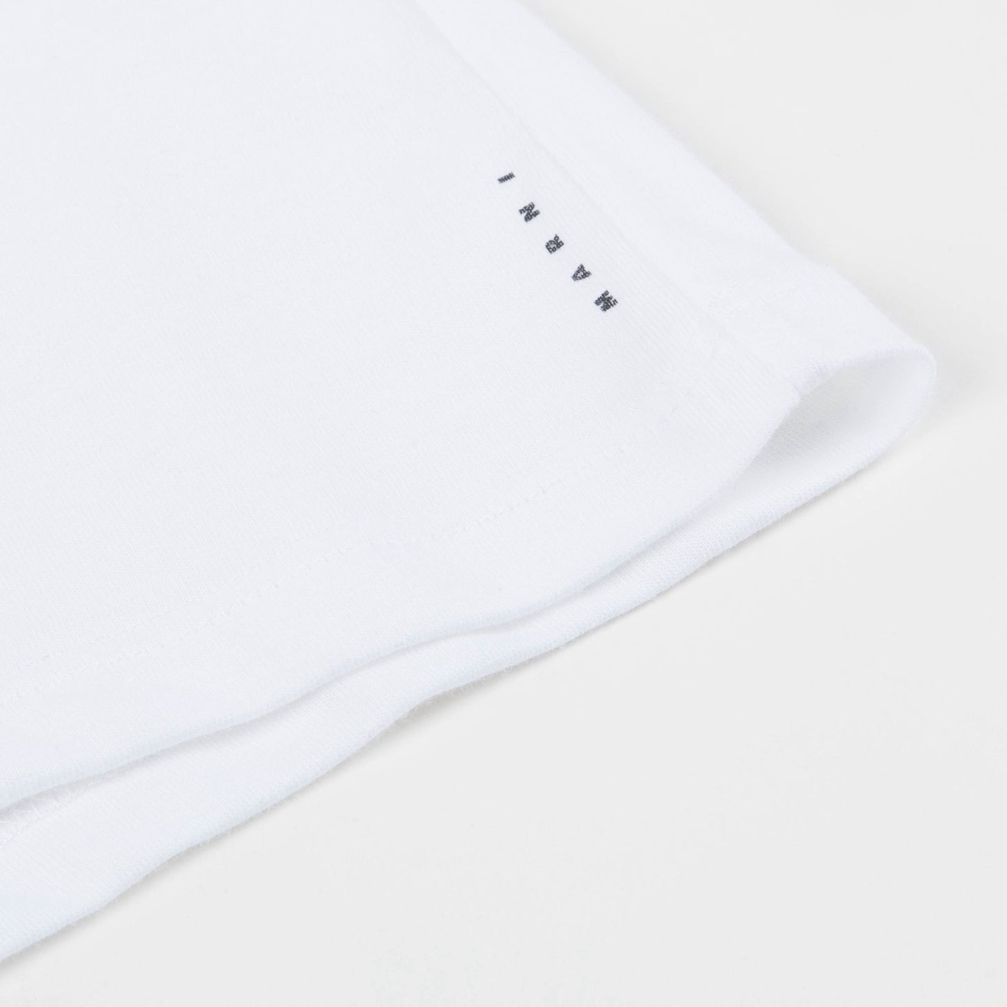 Girls White & Flame Red Cotton T-shirt