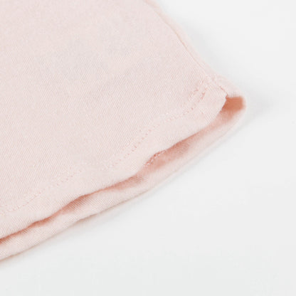 Girls Blush Pink Cotton Jersey T-shirt