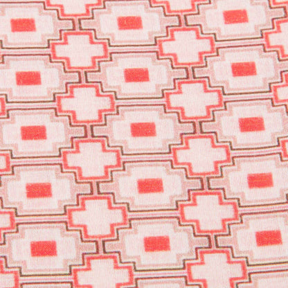 Baby Girls Kaleido Red Cotton Woven Top