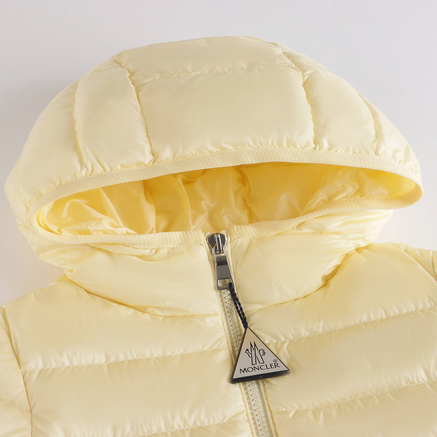 女童黄色"GLES"羽绒服