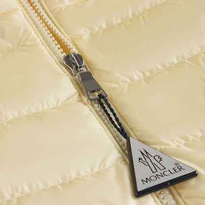 女童黄色"GLES"羽绒服