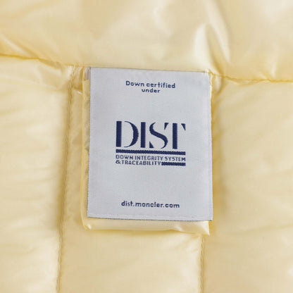 女童黄色"GLES"羽绒服