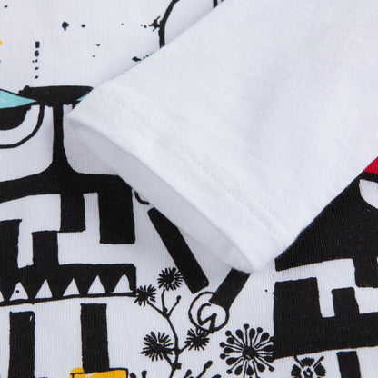 Baby Girls White Cotton Blouse