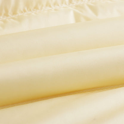 女童黄色"GLES"羽绒服