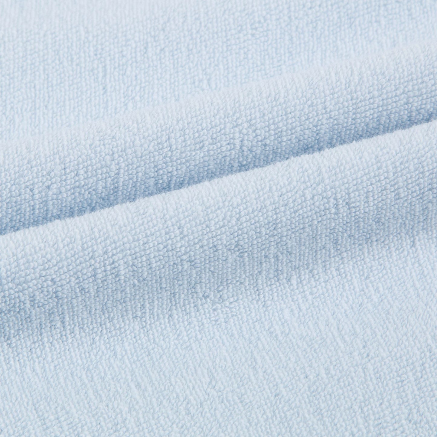 Girls Light Blue & Carmine Pima Cotton Sweatshirt