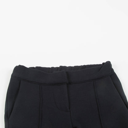 Boys & Girls Black Cotton Trousers