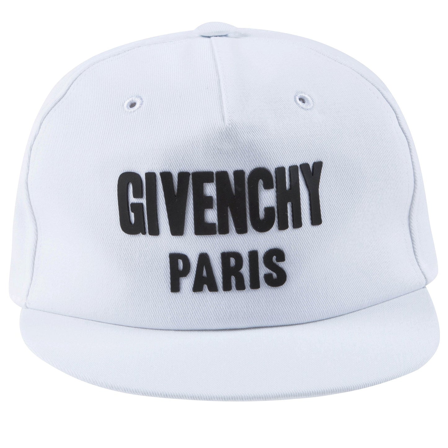 Boys White Logo Cotton Hat