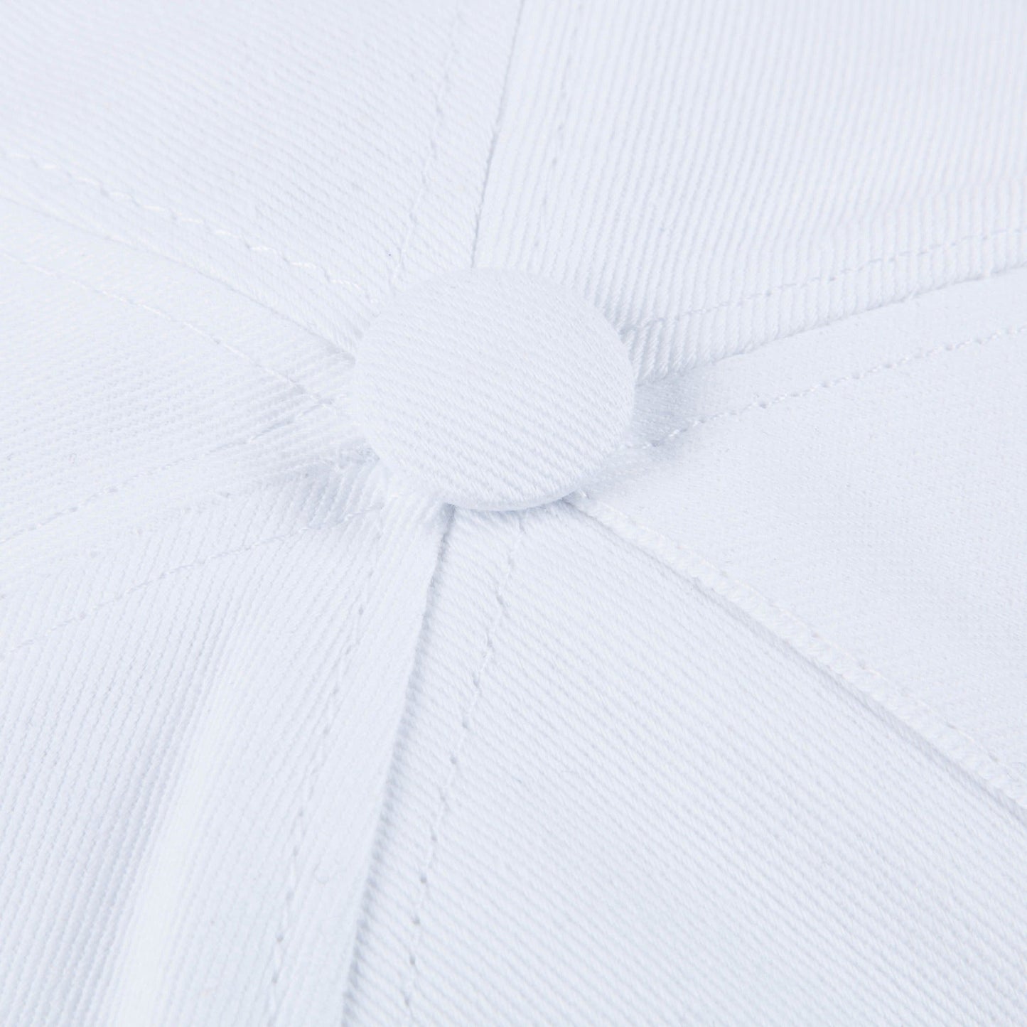 Boys White Logo Cotton Hat
