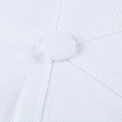 Boys White Logo Cotton Hat
