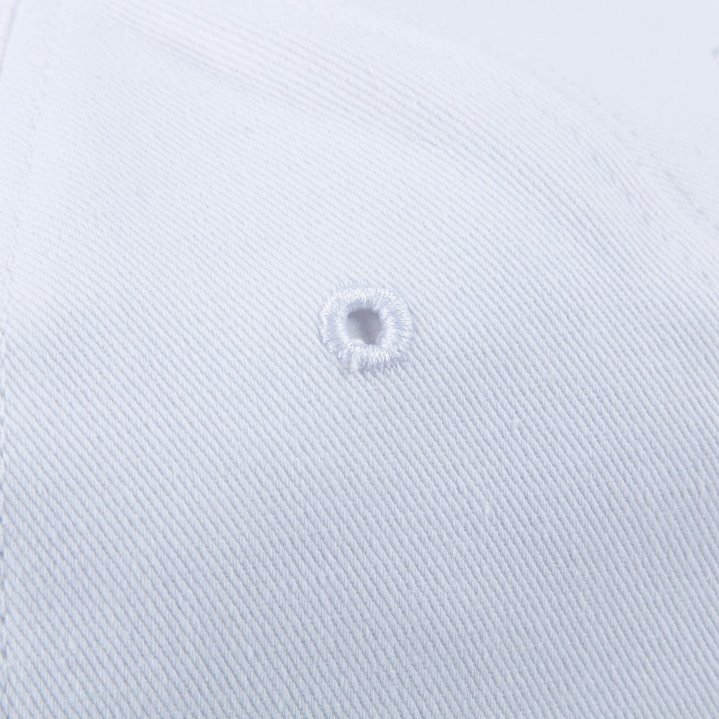 Boys White Logo Cotton Hat