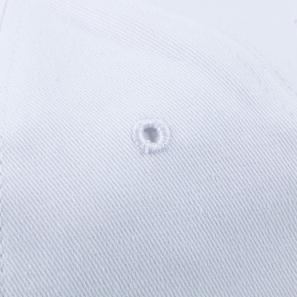 Boys White Logo Cotton Hat