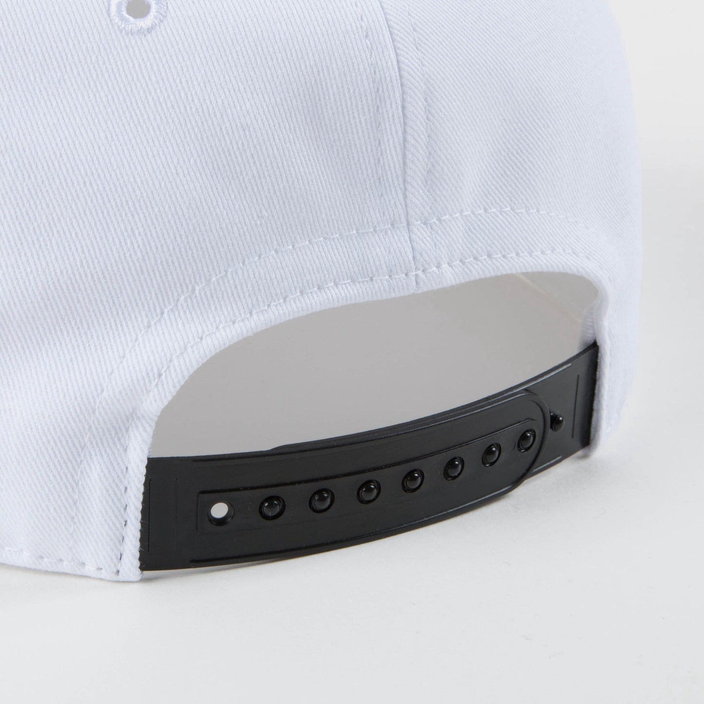 Boys White Logo Cotton Hat