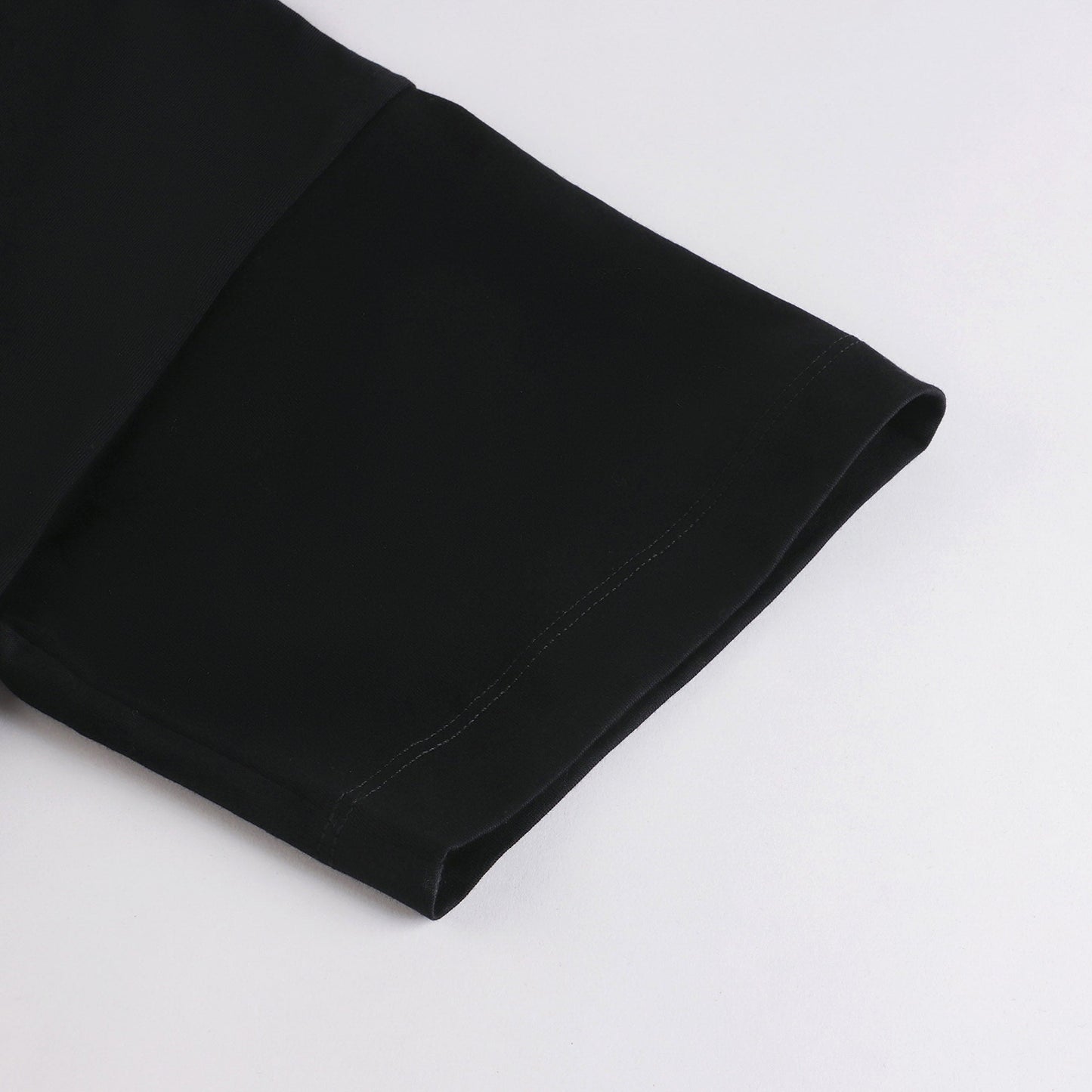 女童黑色Logo棉T恤