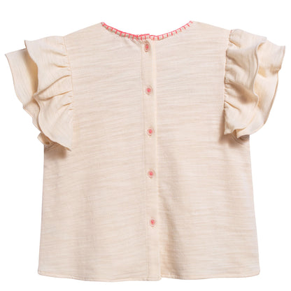 Girls Beige "Aboli" Top