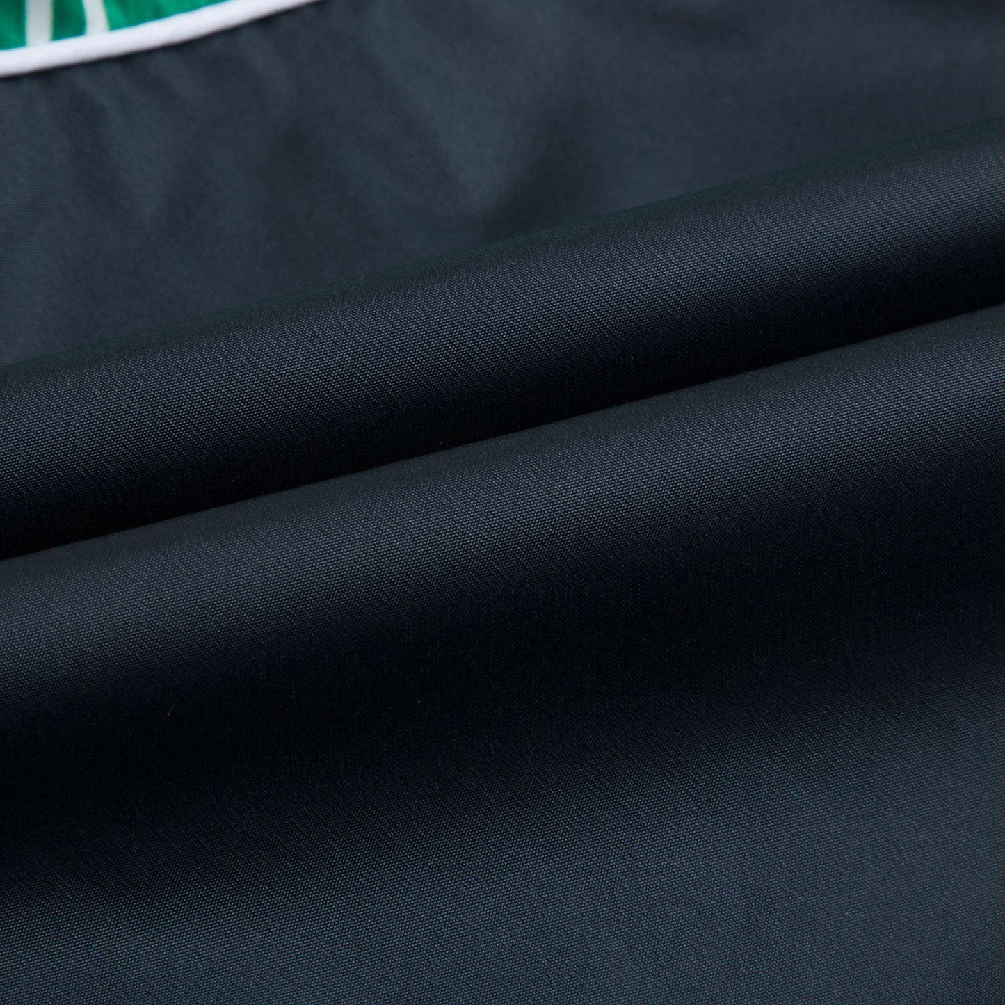 Boys Black & Green Nylon Bomber Jacket