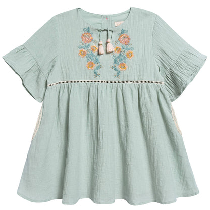 Girls Almond "Sakina" Dress