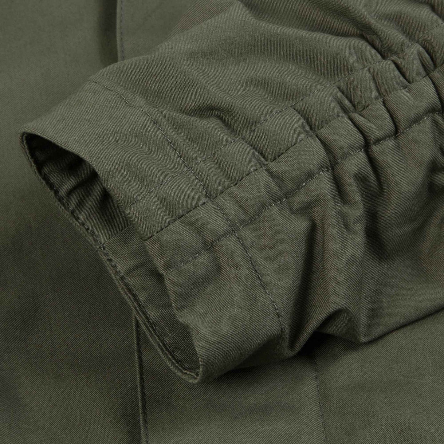 Boys Military Green Cotton Jacket