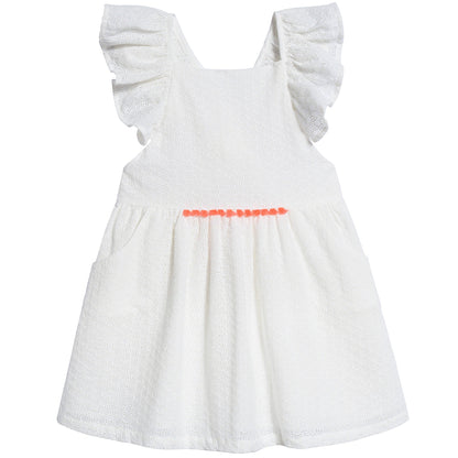 Girls White "Midnight" Dress