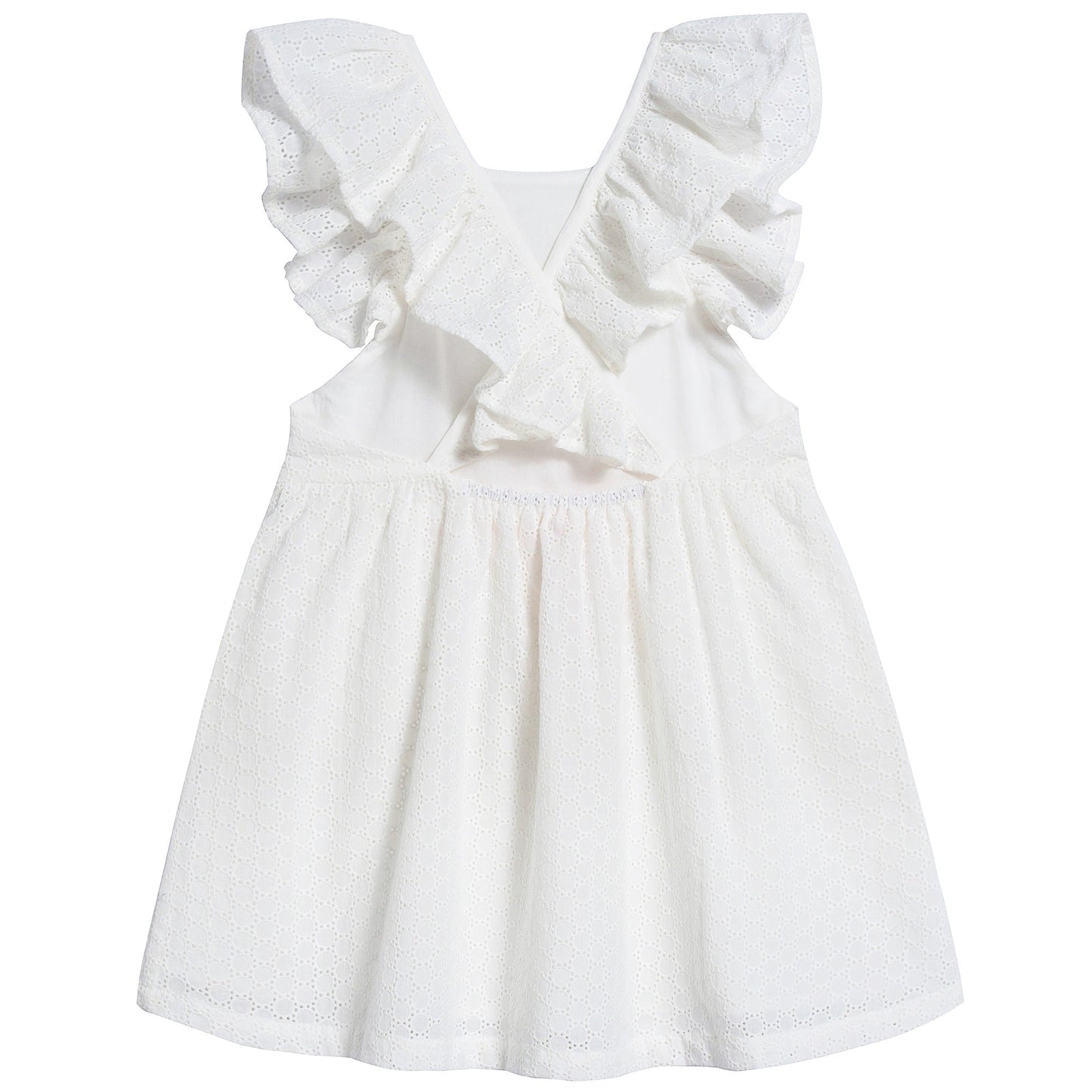 Girls White "Midnight" Dress