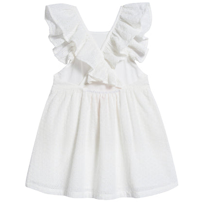 Girls White "Midnight" Dress