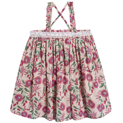 Girls White Flower "Lola" Dress