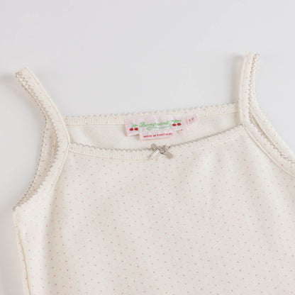 女童三色棉背心套装(3件)