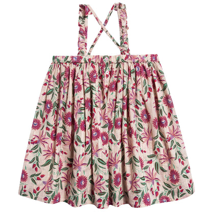 Girls White Flower "Lola" Dress