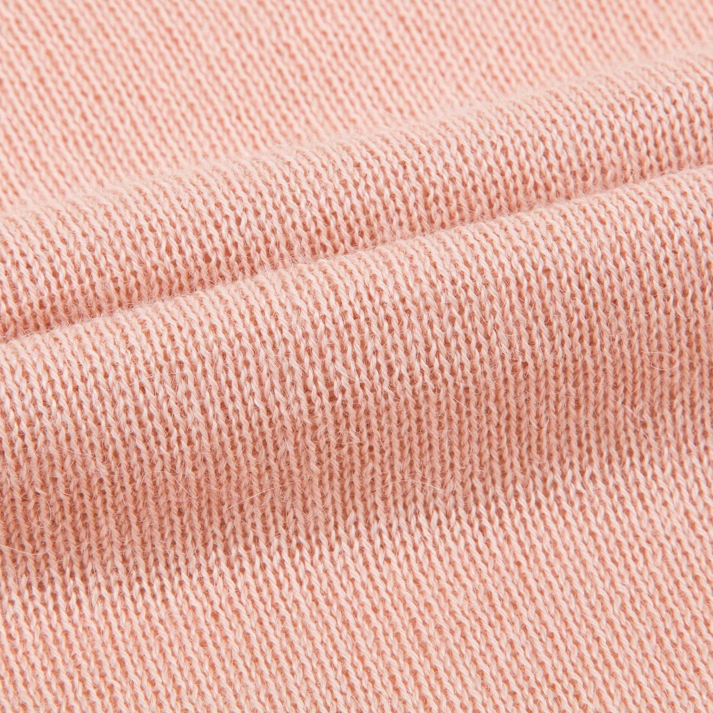 Girls Pink Baby Alpaca Knitwear Cardigan