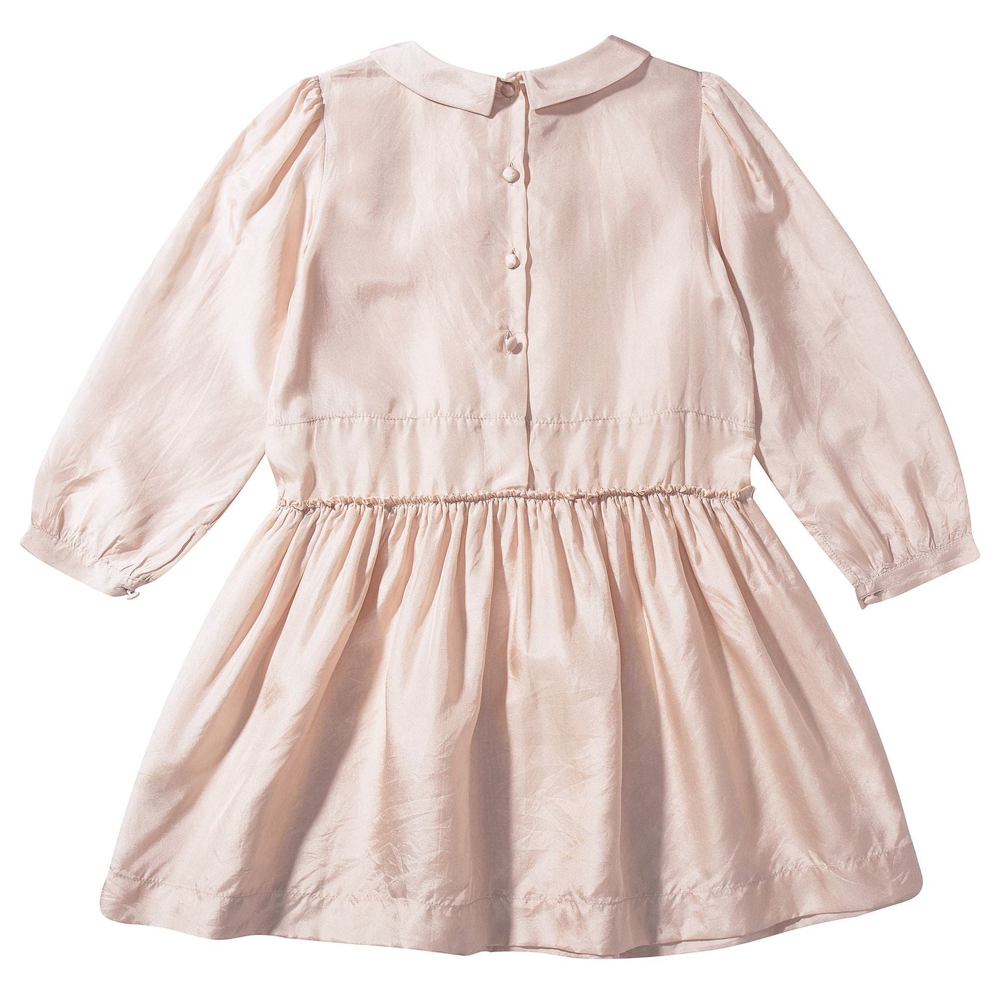 Girls Silk Woven Dress