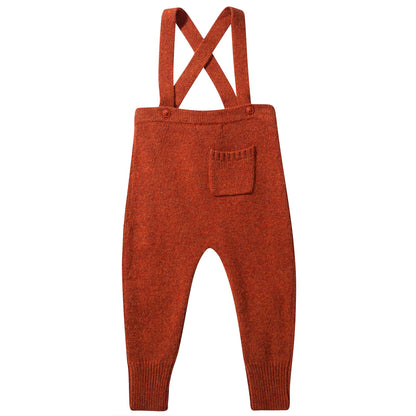 Baby Red Knitted Romper