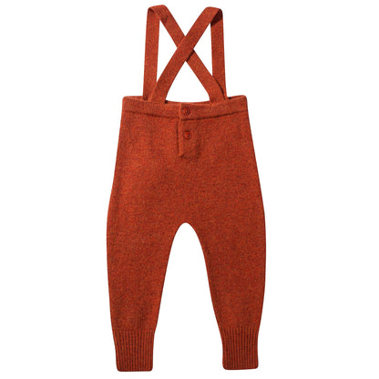Baby Red Knitted Romper