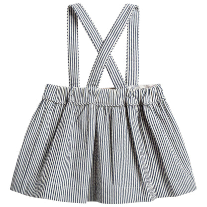 Baby Girls Blue Striped Skirt