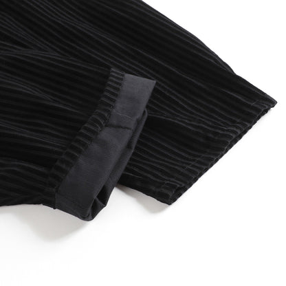 Girls Black Wide Trousers