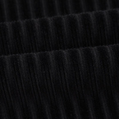 Girls Black Wide Trousers