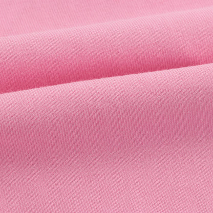 Baby Boys & Girls Ivory & Pink Cotton Shorts Set