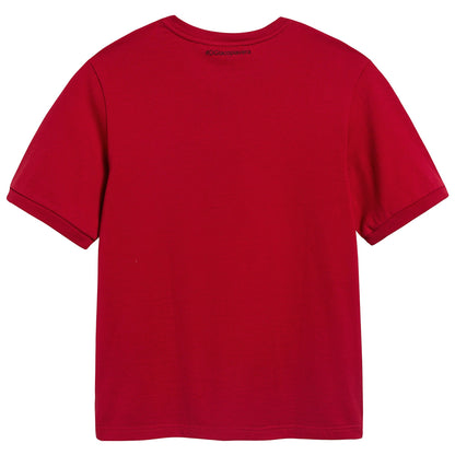 Girls Red "DG & Love" Cotton T-shirt
