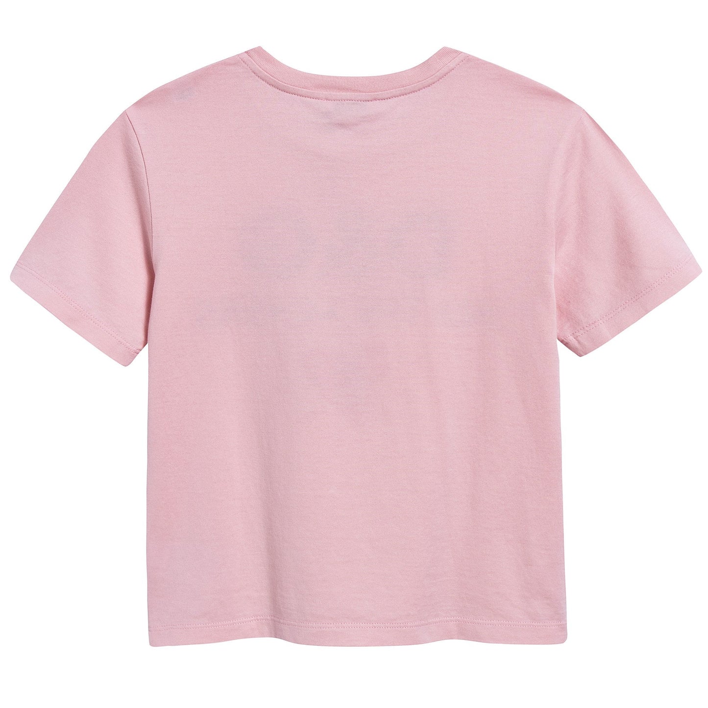 Girls Pink "DG & Love" Cotton T-shirt