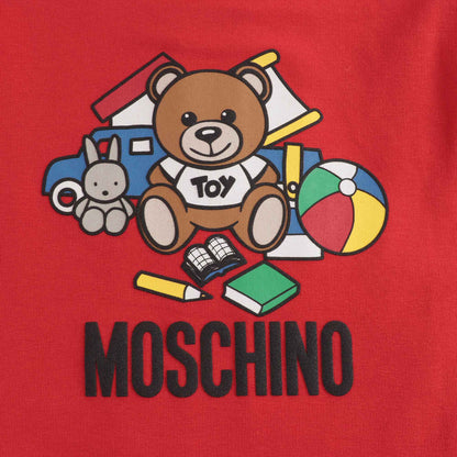 Baby Boys & Girls Red Zip Hooded Sweatshirt