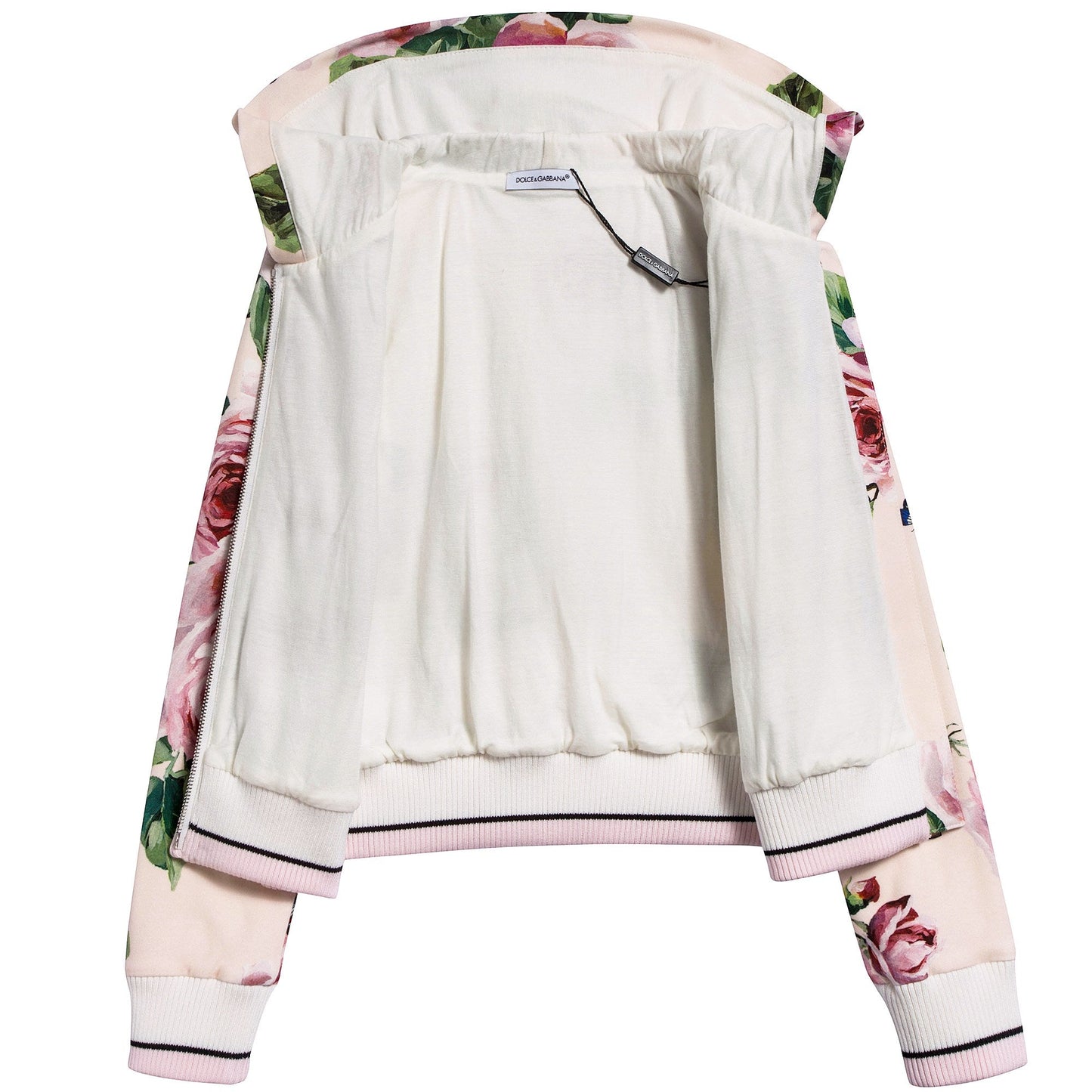 Girls Beige Rose Cotton Set