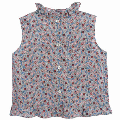 Girls Liberty Bramble Cotton Woven Top