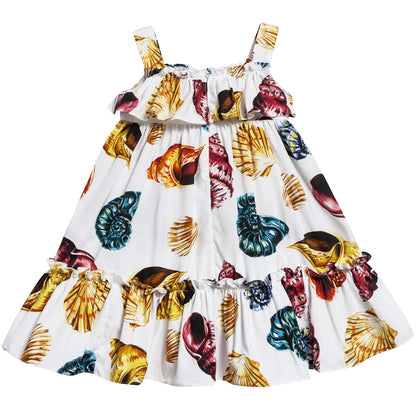 Baby Girls Conch Printed Dress