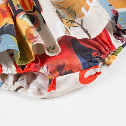 Girls Ed Ruscha Cotton Skirt