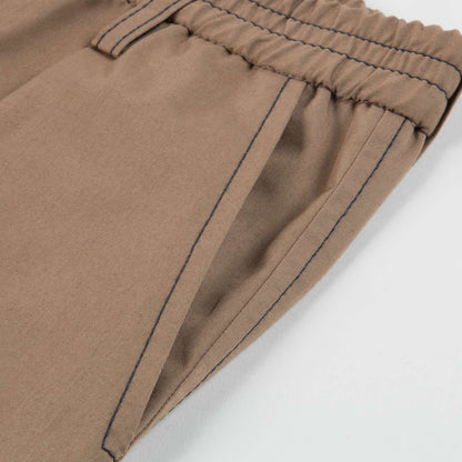 Boys Beige Cotton Trousers