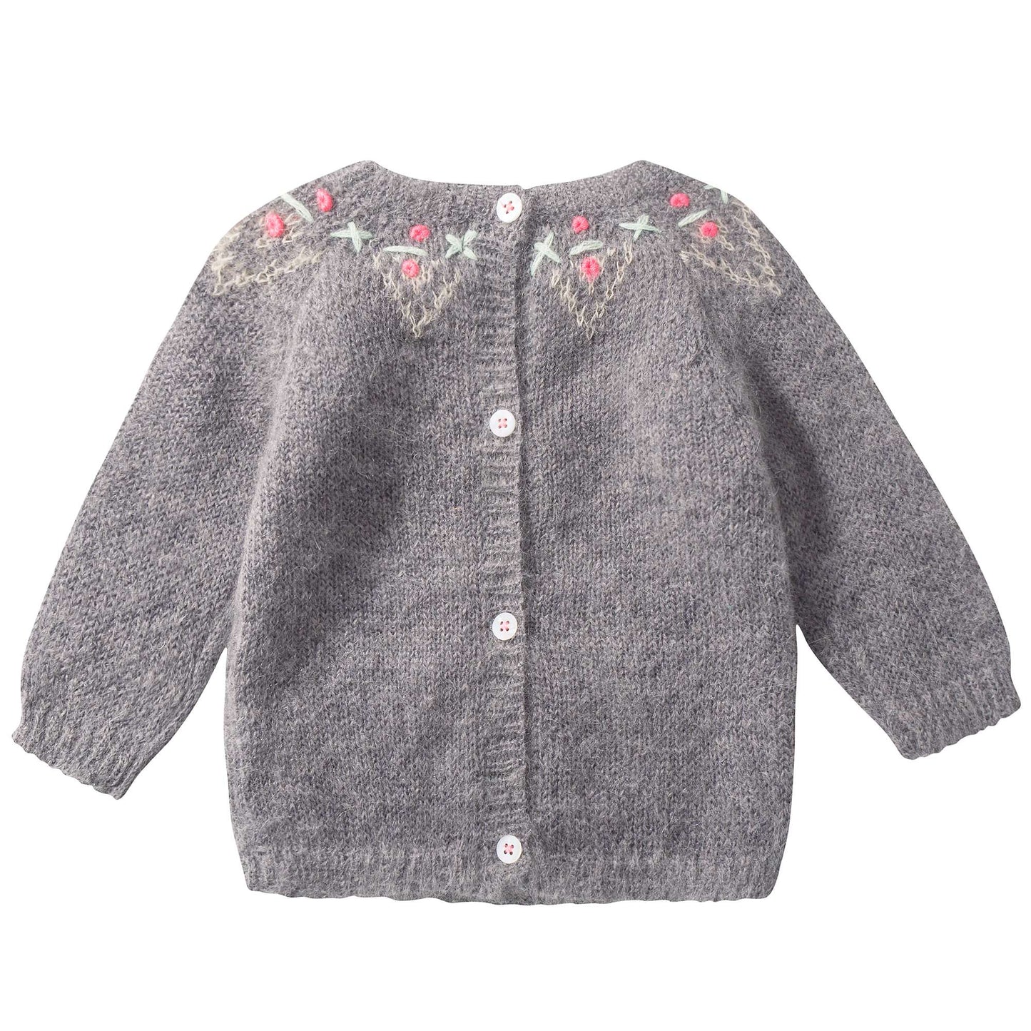 Girls Grey "Edgard" Sweater